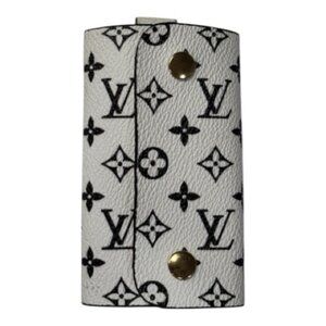 Louis Vuitton Monogram Black and White Key Holder